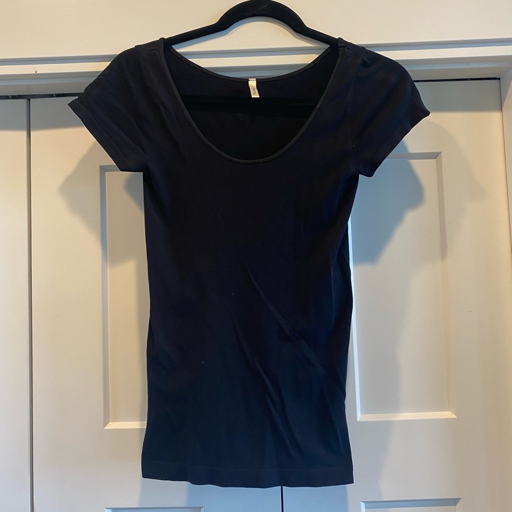 Accessoriz Black Short Sleeve Shirt